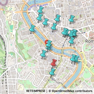 Mappa Piazza Trilussa, 00153 Roma RM, Italia (0.5405)