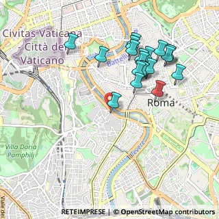 Mappa Piazza Trilussa, 00153 Roma RM, Italia (1.0595)