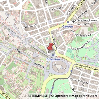 Mappa Via del Colosseo, 31, 00184 Monti, Olbia-Tempio (Sardegna)