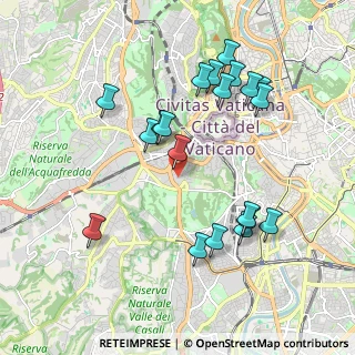Mappa Via Pio IV, 00165 Roma RM, Italia (2.11)