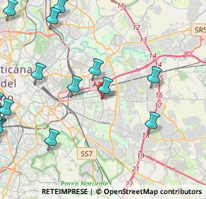 Mappa Largo Giacomo Bresadola, 00171 Roma RM, Italia (6.00571)
