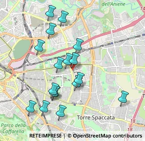 Mappa Largo Giacomo Bresadola, 00171 Roma RM, Italia (1.99765)