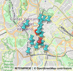 Mappa Vicolo Del Quartiere, 00153 Roma RM, Italia (1.28333)