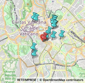Mappa Vicolo Del Quartiere, 00153 Roma RM, Italia (1.3475)