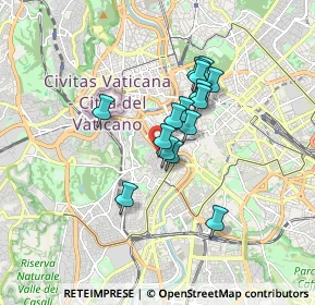 Mappa Vicolo Del Quartiere, 00153 Roma RM, Italia (1.30133)