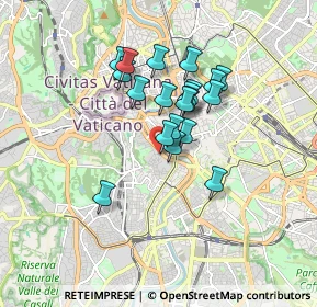 Mappa Via Benedetta, 00153 Roma RM, Italia (1.372)