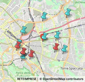 Mappa Via Sorrento, 00177 Roma RM, Italia (2.14)