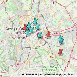 Mappa Via Bixio, 00185 Roma RM, Italia (3.2825)