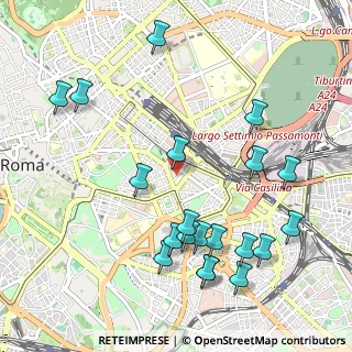 Mappa Via Bixio, 00185 Roma RM, Italia (1.2495)