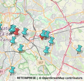 Mappa Viale Telese, 00177 Roma RM, Italia (5.03786)