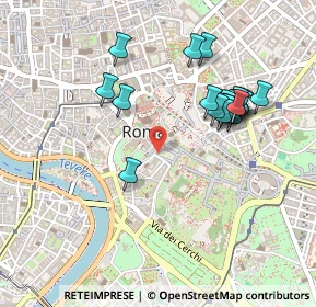 Mappa Via Monte Tarpeo, 00186 Roma RM, Italia (0.4855)