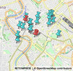 Mappa Via Monte Tarpeo, 00186 Roma RM, Italia (0.9015)