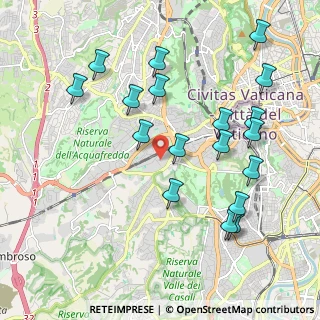 Mappa Via Michelangelo Giuliano, 00165 Roma RM, Italia (2.29278)