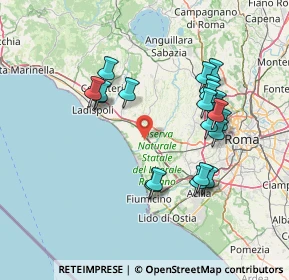 Mappa 00050 Fiumicino RM, Italia (15.0455)
