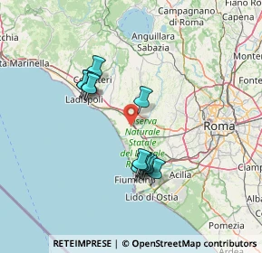 Mappa 00050 Fiumicino RM, Italia (13.02417)