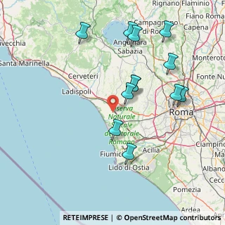 Mappa 00050 Fiumicino RM, Italia (17.10083)