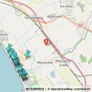 Mappa 00050 Fiumicino RM, Italia (3.76111)