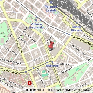Mappa Via Bixio, 95, 00185 Roma, Roma (Lazio)