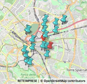 Mappa Via di Villa Lauricella, 00178 Roma RM, Italia (1.6295)