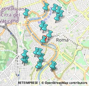 Mappa Via delle Zoccolette, 00186 Roma RM, Italia (1.065)