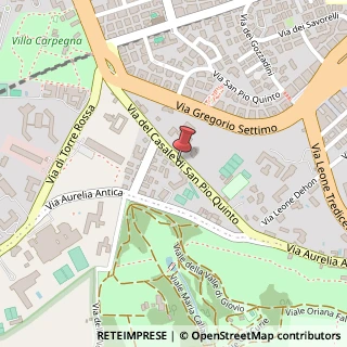 Mappa Via del casale di s. pio v 8, 00165 Roma, Roma (Lazio)