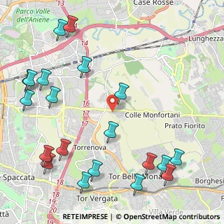 Mappa Via Calabritto, 00132 Roma RM, Italia (3.039)