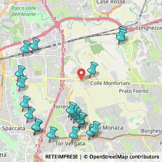 Mappa Via Calabritto, 00132 Roma RM, Italia (3.105)