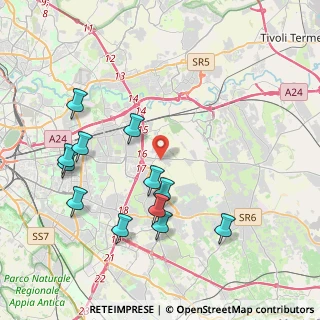 Mappa Via Calabritto, 00132 Roma RM, Italia (4.53333)