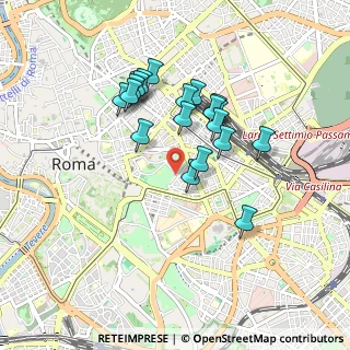 Mappa Via delle Terme di Traiano, 00184 Roma RM, Italia (0.8185)
