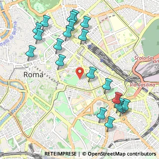Mappa Via delle Terme di Traiano, 00184 Roma RM, Italia (1.3135)