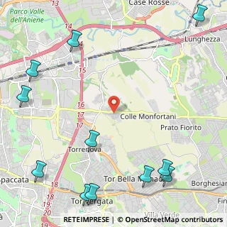 Mappa Via Grottaminarda, 00132 Roma RM, Italia (3.55545)