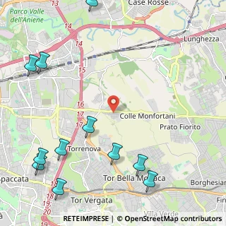 Mappa Via Grottaminarda, 00132 Roma RM, Italia (3.28818)