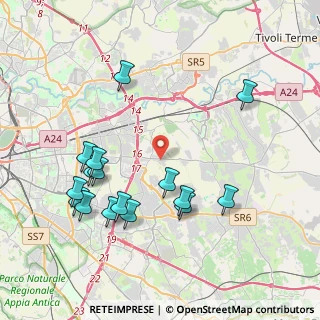 Mappa Via Grottaminarda, 00132 Roma RM, Italia (4.53063)