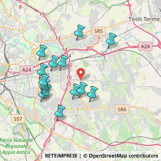 Mappa Via Grottaminarda, 00132 Roma RM, Italia (4.03643)