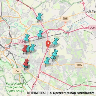 Mappa Via di Valle Bagnata, 00132 Roma RM, Italia (4.03846)