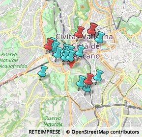 Mappa Via Giovanni Bessarione, 00165 Roma RM, Italia (1.2515)