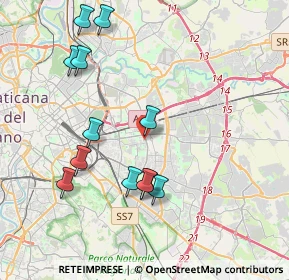 Mappa Via Arcinazzo Romano, 00171 Roma RM, Italia (4.3475)