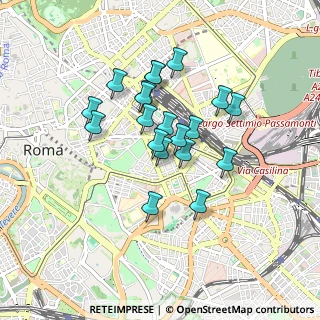 Mappa Via Giusti, 00185 Roma RM, Italia (0.73)