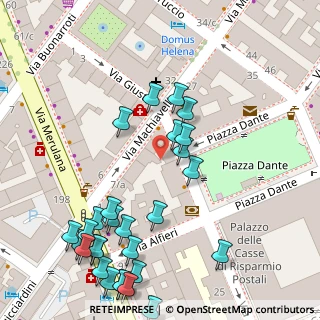 Mappa Via Giusti, 00185 Roma RM, Italia (0.07143)