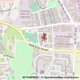Mappa Via Antonio Santoro, 34, 00155 Roma, Roma (Lazio)