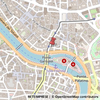 Mappa Via di San Bartolomeo de' Vaccinari, 19, 00186 Roma, Roma (Lazio)
