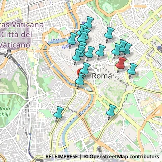 Mappa Lungotevere de' Cenci, 00186 Roma RM, Italia (0.946)