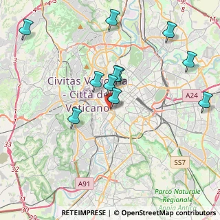 Mappa Via di S. Bartolomeo de' Vaccinari, 00186 Roma RM, Italia (4.36091)