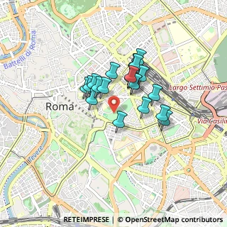 Mappa Parco Del Colle Oppio, 00184 Roma RM, Italia (0.6515)