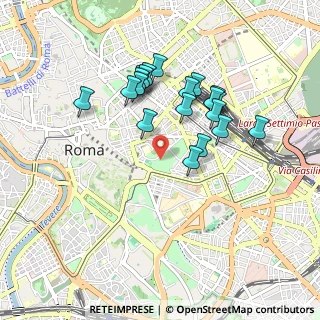 Mappa Parco Del Colle Oppio, 00184 Roma RM, Italia (0.8685)