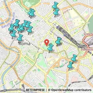 Mappa Parco Del Colle Oppio, 00184 Roma RM, Italia (1.3975)