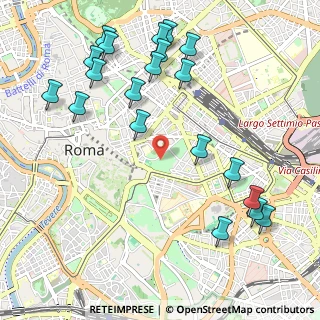 Mappa Parco Del Colle Oppio, 00184 Roma RM, Italia (1.321)