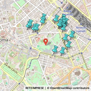 Mappa Parco Del Colle Oppio, 00184 Roma RM, Italia (0.5465)