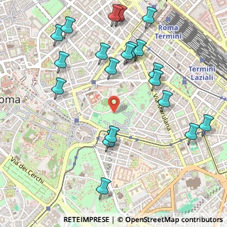 Mappa Parco Del Colle Oppio, 00184 Roma RM, Italia (0.6435)