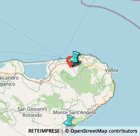 Mappa Contrada MastroMatteo, 71018 Vico del Gargano FG, Italia (45.49667)